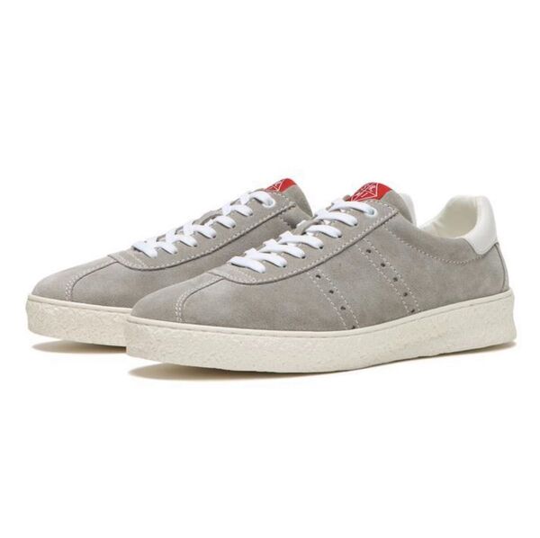 STEFANO ROSSI ステファノロッシ ACHILLE LACE 本革 スニーカー 26.5〜27.0 グレー