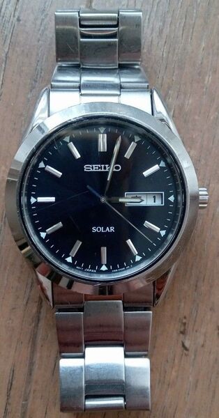 SEIKO ソーラー腕時計 メンズ