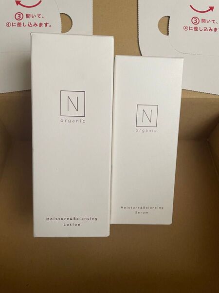 N organic nオーガニックモイスチュア&バランシング ローション セラム