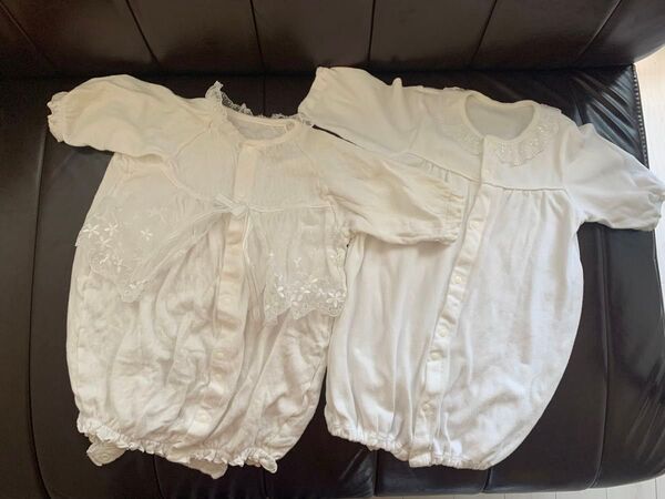 【ベビー服】ロンパース/カバーオール サイズ50-70cm 2着セット