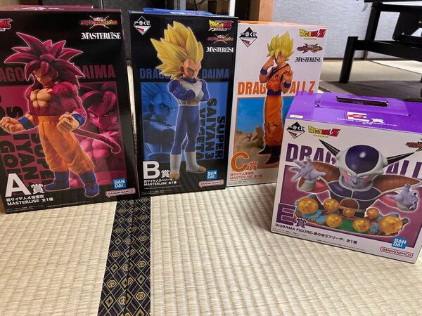 一番くじドラゴンボール VSオムニバスCROSS A.B.C.E賞セット 下位賞つき