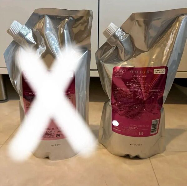 Aujua クエンチ シャンプー モイスト 1000ml 詰め替え