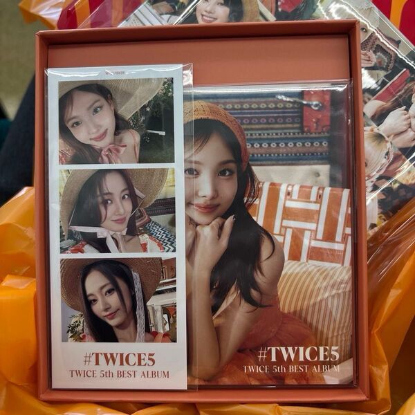 #TWICE5 初回限定盤A チェンジングジャケット 3cut photo アクリルスタンド 初回限定盤B シーリングシール