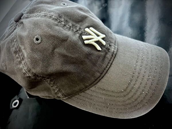 47Brand ヤンキース ロゴ キャップ 帽子 グレー