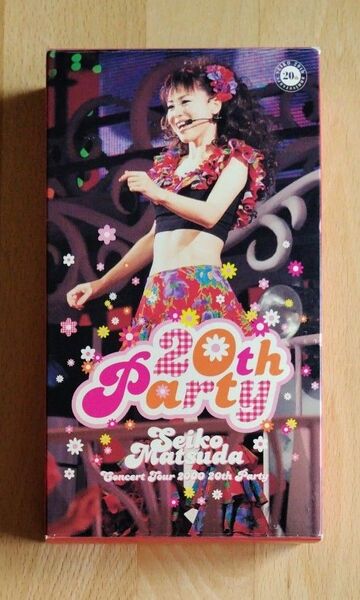 松田聖子 VHSテープ Concert Tour 2000 20th Party