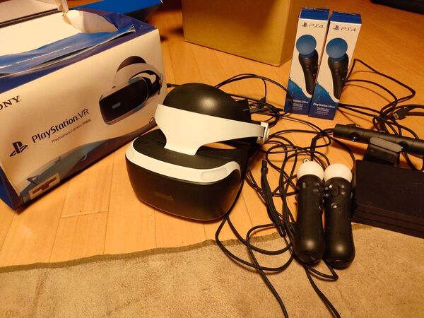 PlayStation VR(PSVR)本体セット(CUH-ZVR2) SONY PSVR PS4 カメラ ケーブル ACアダプタ