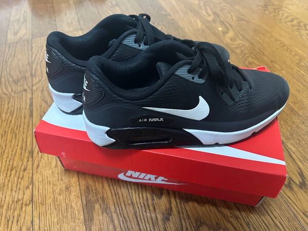 NIKE エアマックス 90G ゴルフシューズ 26.5cm AIR MAX 90 G 黒