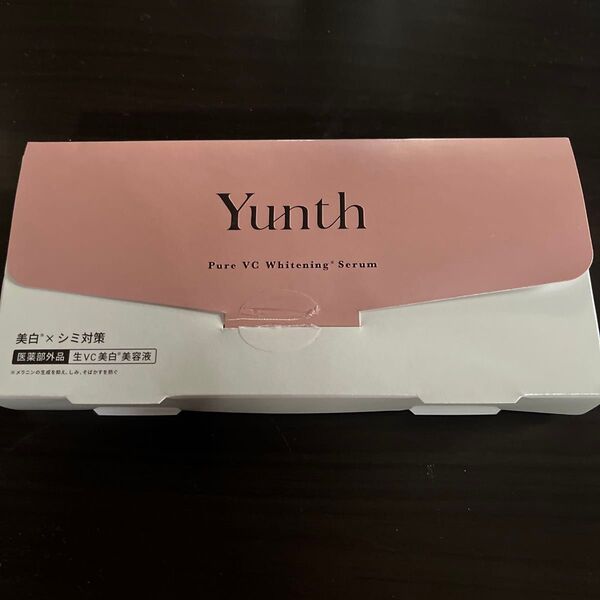 最終値下げです、Yunth 生ビタミンC美白美容液 19包 ユンス 薬用ホワイトニングエッセンス Yunth