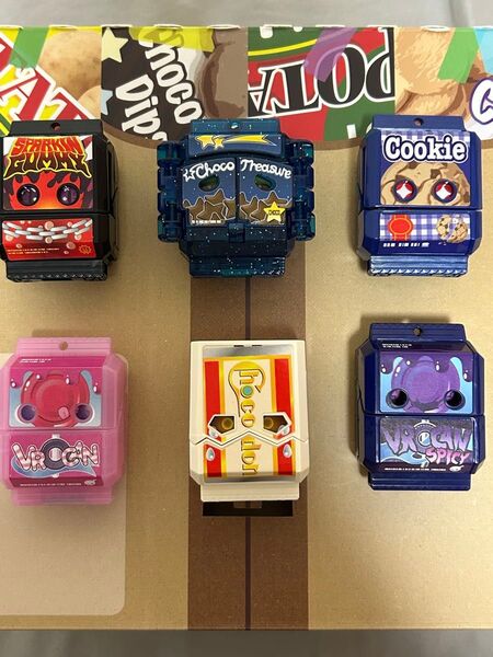 仮面ライダーガヴ ゴチゾウ チョコトレジャー チョコドン スパーキングミ クッキッキー ブルキャン ブルキャンスパイシー セット