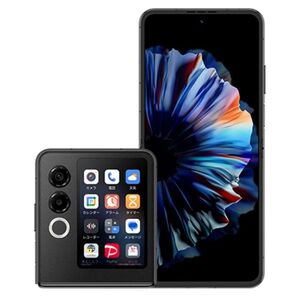 新品未開封 SIMフリー nubia Flip 2 A404ZT ブラック ZTE ワイモバイル一括購入