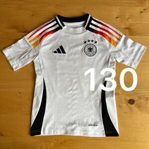 adidas ドイツ 2024 サッカーユニフォーム 130 キッズユニフォーム アディダス