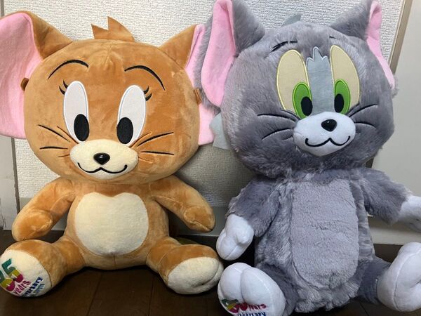 トムとジェリー 85周年 BIG ぬいぐるみ 2体セット