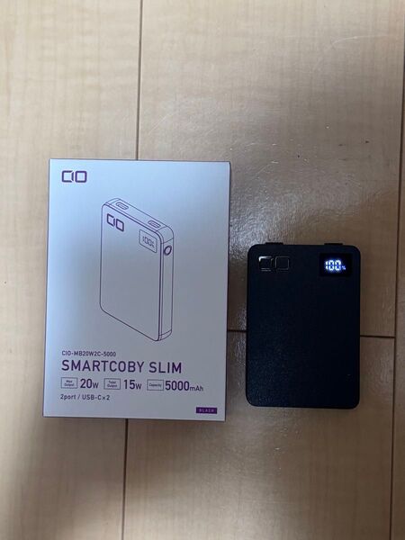 CIO モバイルバッテリー SMARTCOBY SLIM 5000mAh