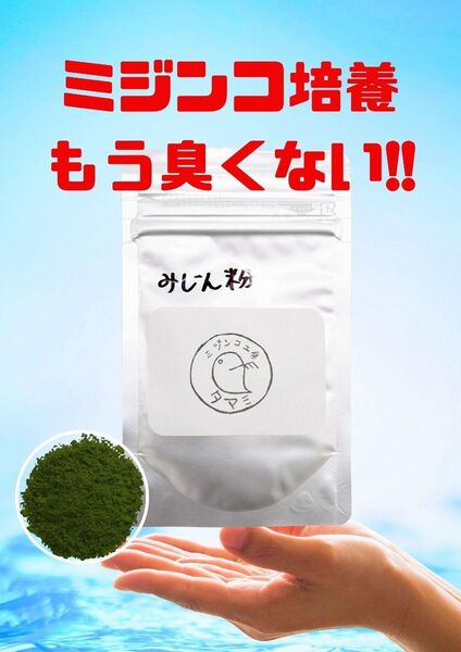 【ミジンコ工房タマミ】ミジンコ培養 みじん粉 1袋