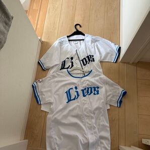 西武ライオンズ Lions ユニフォーム (西武特急、蒼空ユニ)4枚セット