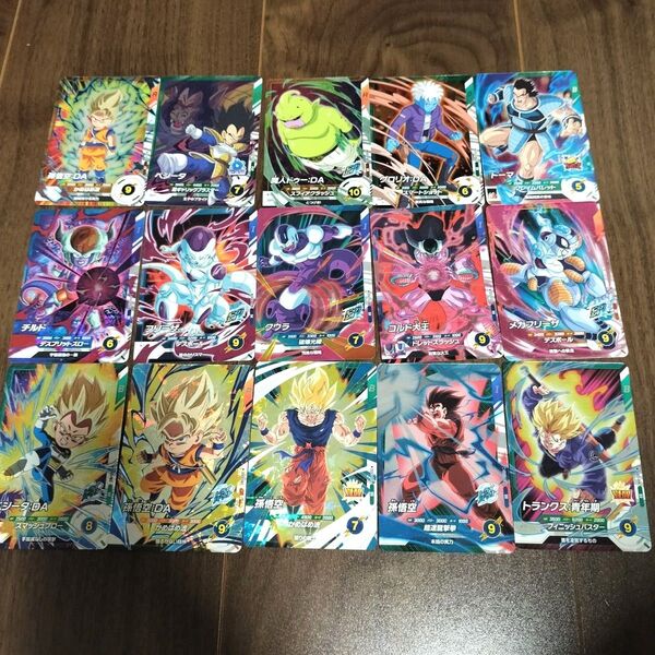 ドラゴンボール スーパーダイバーズ 3弾 SR スーパーレア 全13種 コンプリートセット コンプ セット まとめ おまけ2枚付