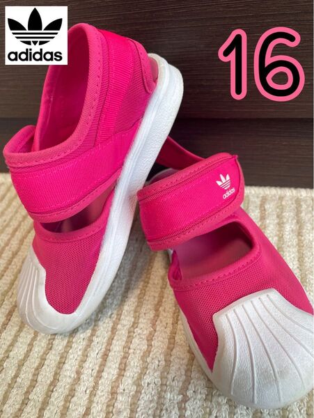 【adidas】キッズ サンダル 16 オリジナルス
