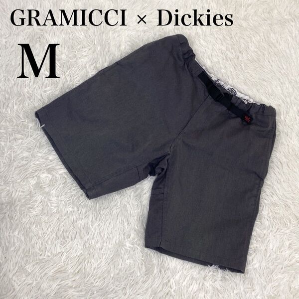 美品 グラミチ × ディッキーズ コラボ ハーフパンツ ショートパンツ グレーM