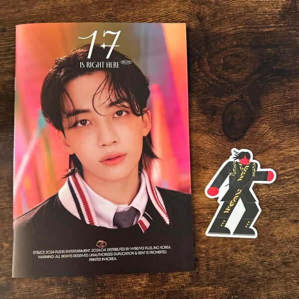SEVENTEEN 17 IS RIGHT HERE DELUXE ジョンハン デラックス盤 フォトブック ステッカー