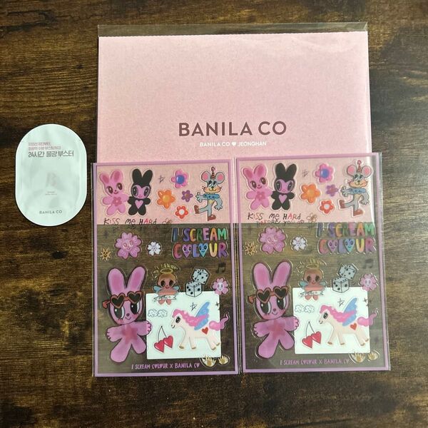 新品未開封 BANILA CO バニラコ ジョンハン フォトカードセット ポストカードセット 購入特典 ステッカー2枚付き