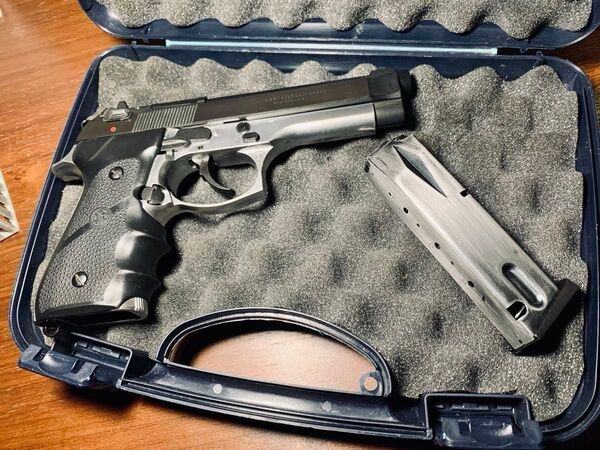 マルシン モデルガン ダミーカート仕様 ベレッタ M92F INOX イタリアン・リバース・ツートン
