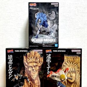 【NARUTO-ナルト フィギュア 3点セット】新品・未開封品(未開封のまま梱包)・送料無料・匿名ダンボール発送