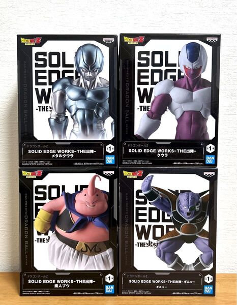 【ドラゴンボールZ フィギュア THE出陣 4点セット】新品・未開封品(未開封のまま梱包)・送料無料・匿名ダンボール発送