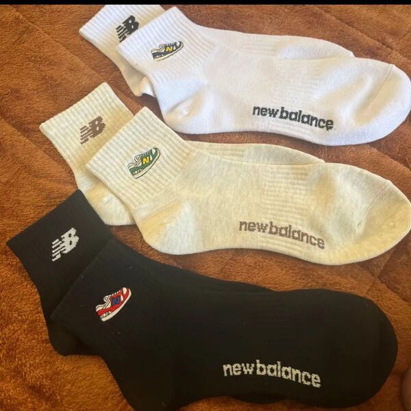 New Balance クォーターソックス 23cm〜25cm3足セット コストコ