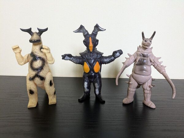 ゼットン グドン エレキング BANDAI ソフビ ウルトラ怪獣 1980年代 まとめ売り フィギュア