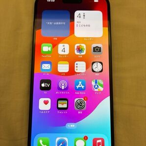 【中古美品】iPhone15Plus 128GB SIMフリー バッテリー99% ガラスフィルムプレゼント!