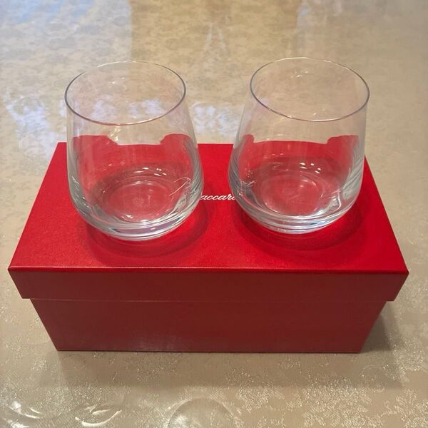 【未使用】バカラペアグラス 箱&紙袋付き