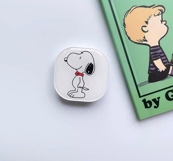 【新品・未使用】スヌーピーSNOOPYのスマホグリップ(ポップソケット)
