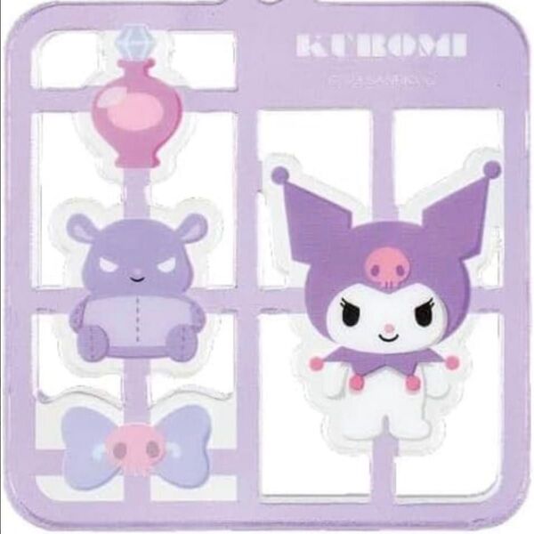 サンリオキャラクターズ プラスチックモデル アクリルキーチェーン クロミ