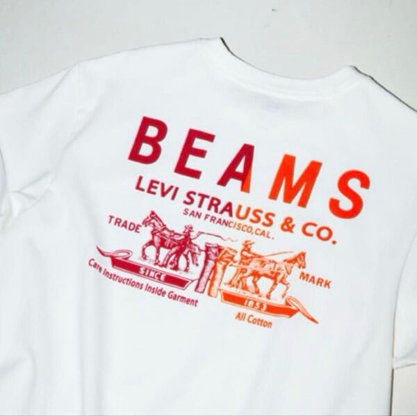 廃盤 限定 ビームスコラボ リーバイス Tシャツ グラフィック
