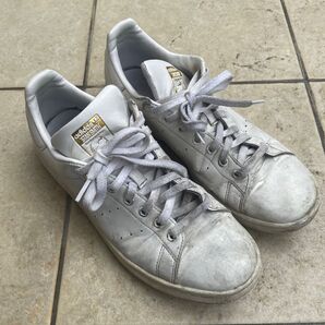 adidas スタンスミス ホワイト ゴールド GY5695