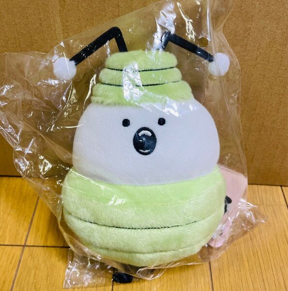 ナガノキャラクターズ ぽてたまぬいぐるみ 虫 (黄緑) ちいかわ ぽてたま ぬいぐるみ