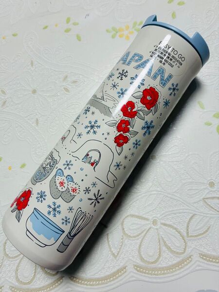 STARBUCKS ステンレスボトル 新品 可愛いなデザイン 雪だるま 相撲など スターバックス ステンレスタンブラー473ml