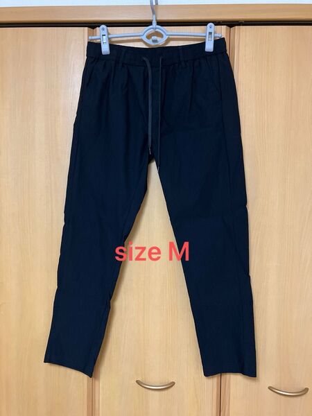 メンズ SUREVE イージーストレートパンツ 黒 size M