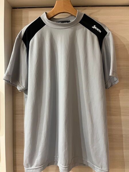 スリクソン デサント ゴルフウェア モックネック 美品
