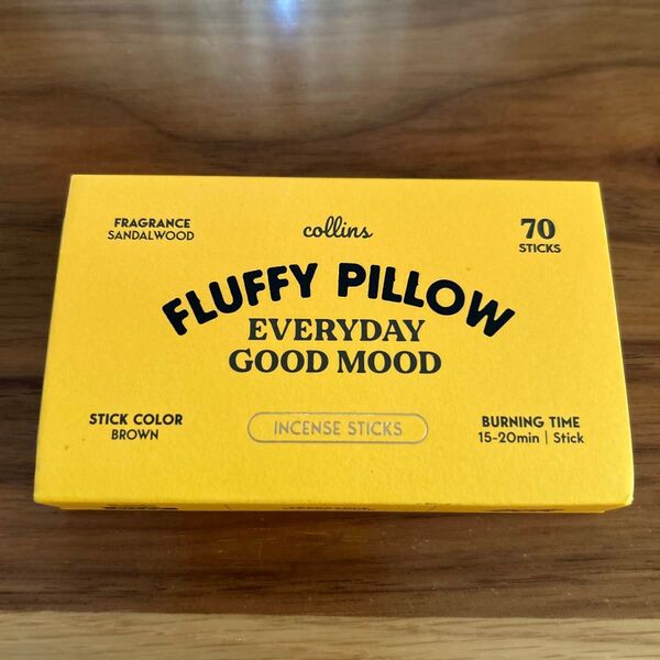 お香 コリンズ Collins インセンス スティック incense 香り アロマ 缶入り FLUFFY PILLOW