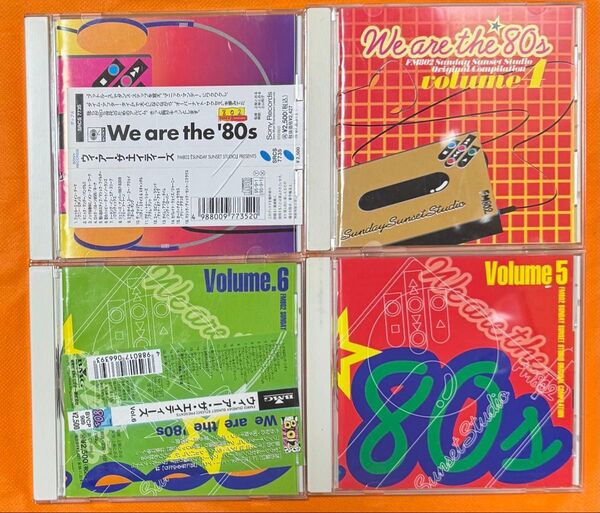 We are the '80s CDシリーズ 4枚セット