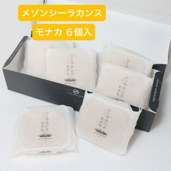 メゾンシーラカンスモナカ6個 仙台お土産 人気商品カズノリイケダ