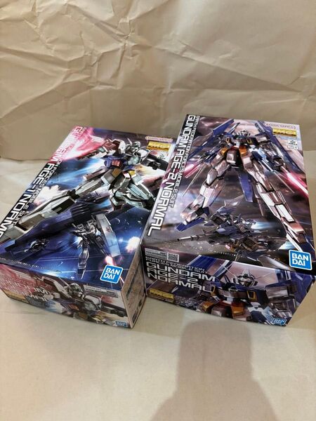 MG ガンダムAGEノーマル ガンダムAGE-2ノーマル 2体セット 内袋未開封未組立