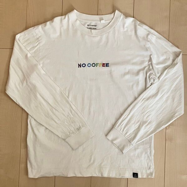 NO COFFEE × グローバルワーク 長袖Tシャツ