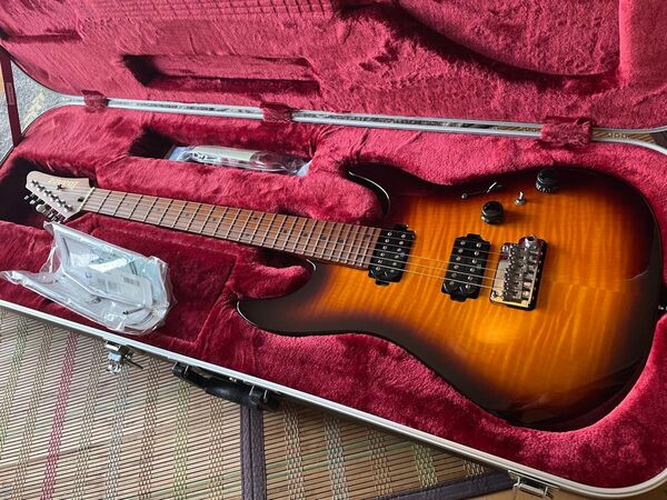 Ibanez / Prestige AZ2402FF-RBB訳ありネック交換品、美品、状態問題無し
