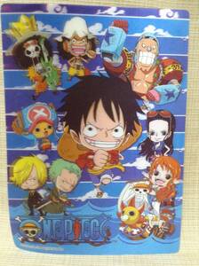 ワンピース ３D下敷き 麦わらの一味 【ONE PIECE】 したじき