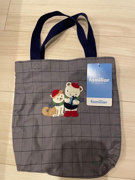 【限定品】ファミリア 渋谷ヒカリエポップアップ 限定 ハチ公デザイントートバッグ
