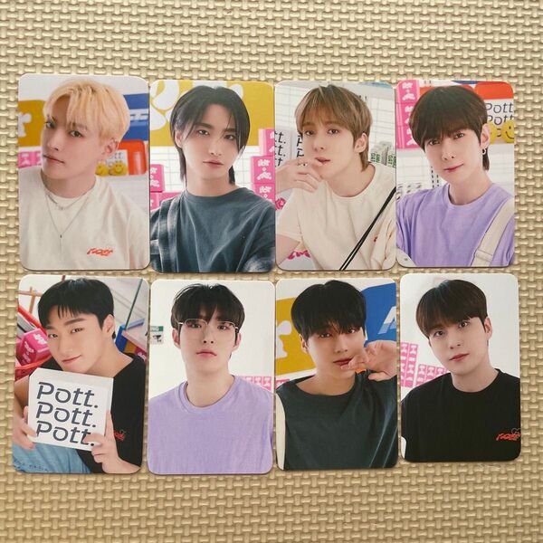 pott. ateez アチズ トレカ 8人分 コンプセット