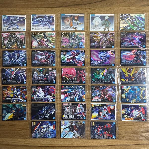 ガンダム ガンプラ パッケージアート コレクション 第9弾 グミ カード 全33種 フル コンプ