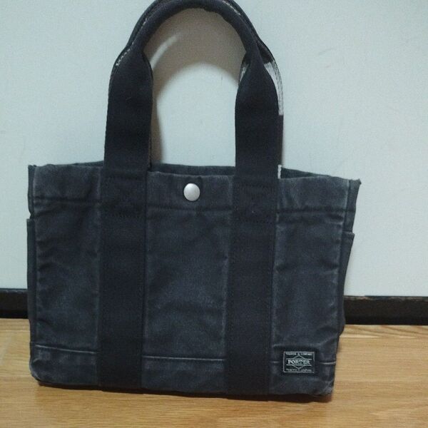 PORTER ミニ トートバッグ 黒色